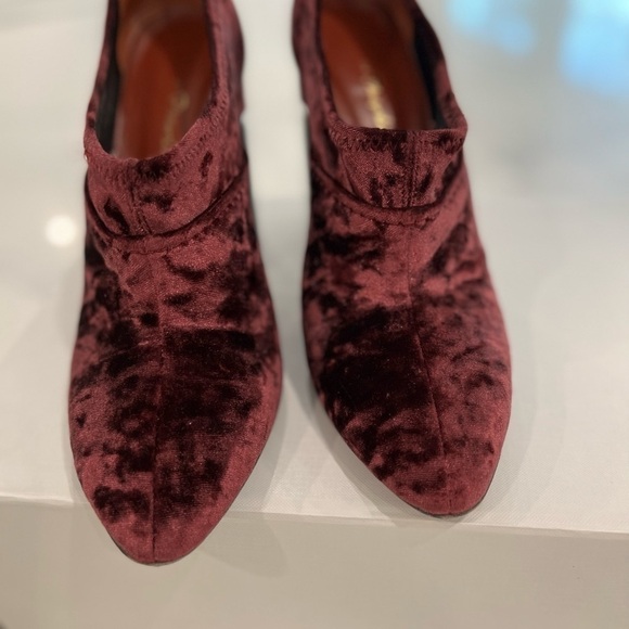 Philip Lim 3.1 Kyoto 105mm ankle boots w/ heel insert Syrah sz 36 EUC !!! - Picture 8 of 15